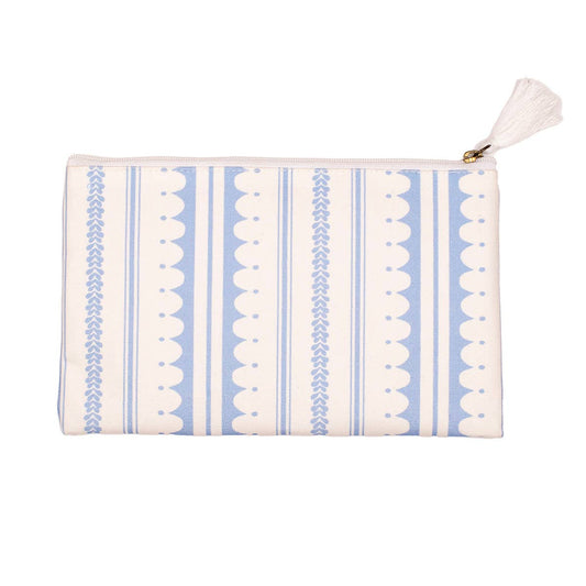 The Royal Standard - Chantilly Cosmetic   White/Blue   10x6