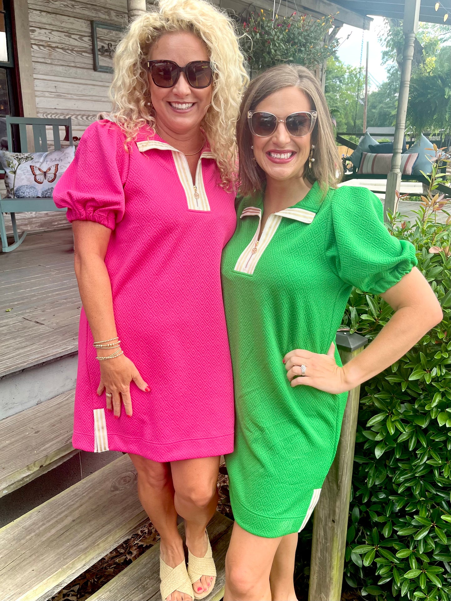 Mary Square - Andie Dress | Green