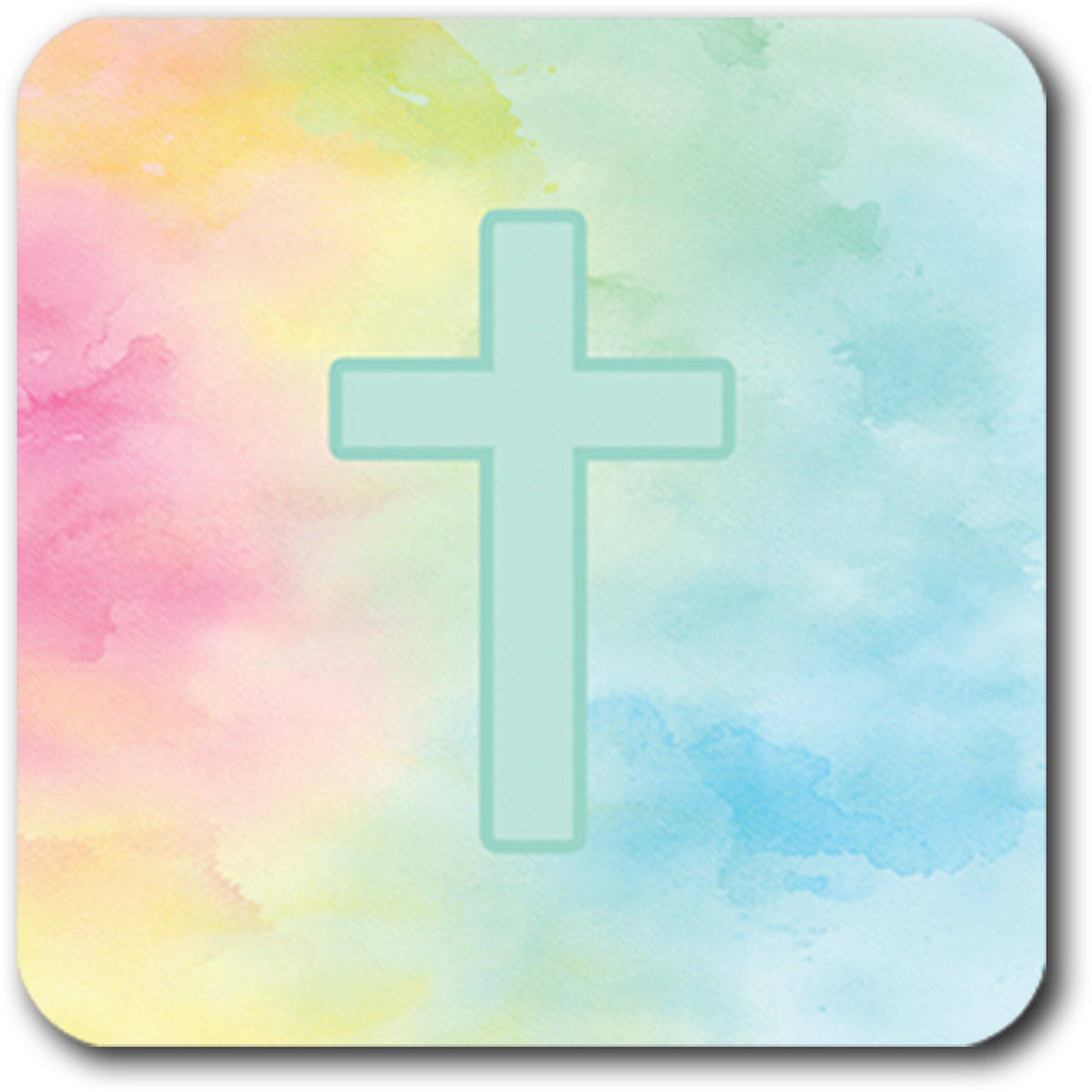 Tap To Pray - Tap To Pray® Magnets: Rainbow + Cross