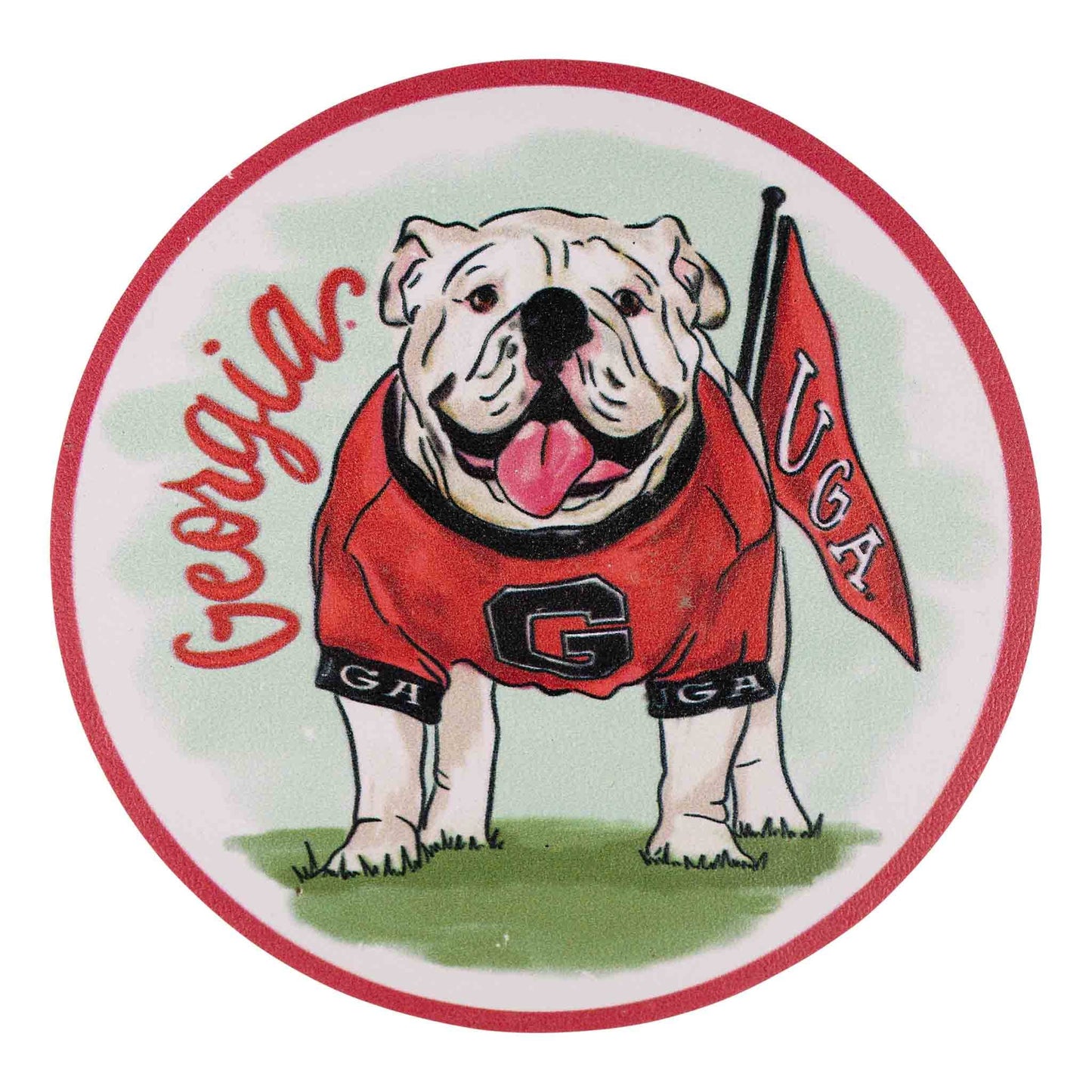 Glory Haus - Georgia Mascot Coaster Set/4