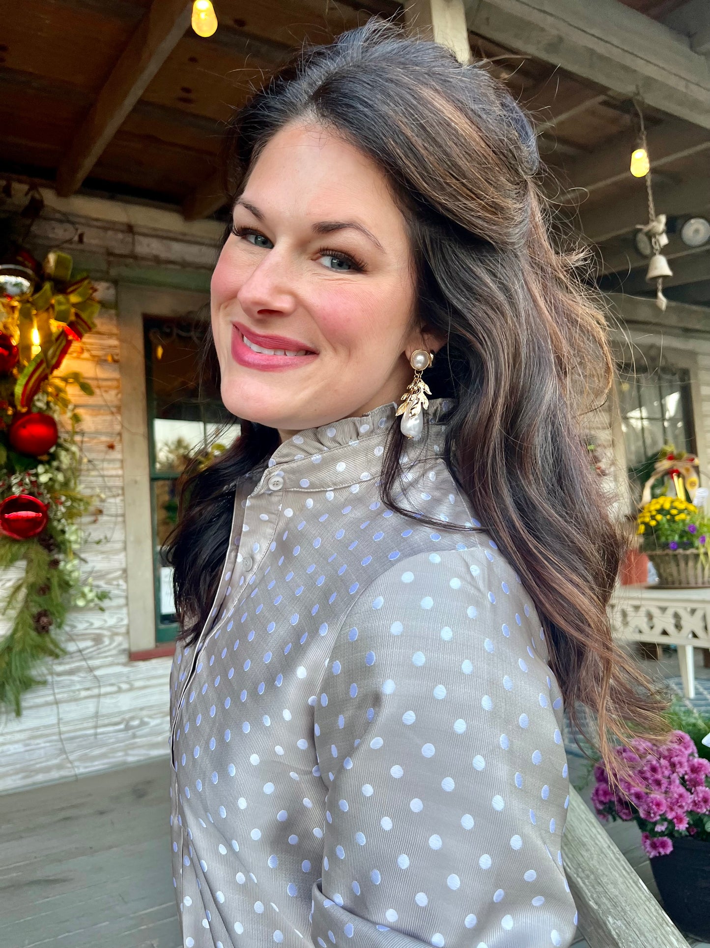 Kimberly Dress | Cement