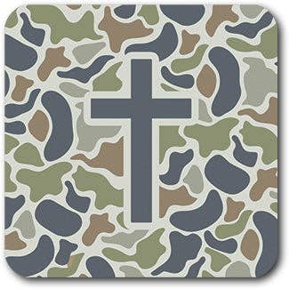 Tap To Pray - Tap To Pray® Magnets: Forest Landscape + Cross