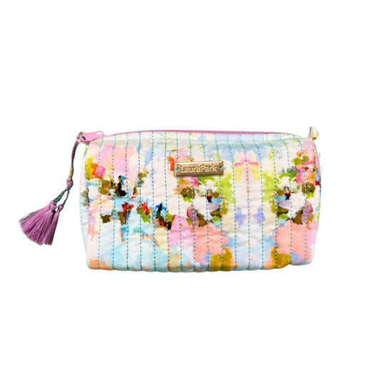 Laura Park Designs - Brooks Avenue Signature Small Cosmetic Bag: Small