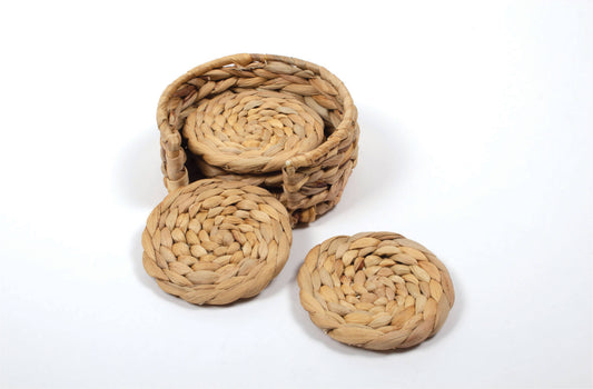 8 Oak Lane - Natural Woven Coaster Set of 4