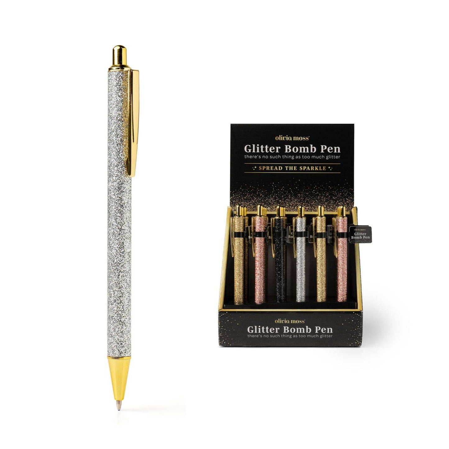 DM Merchandising - Olivia Moss Glitter Bomb Pen