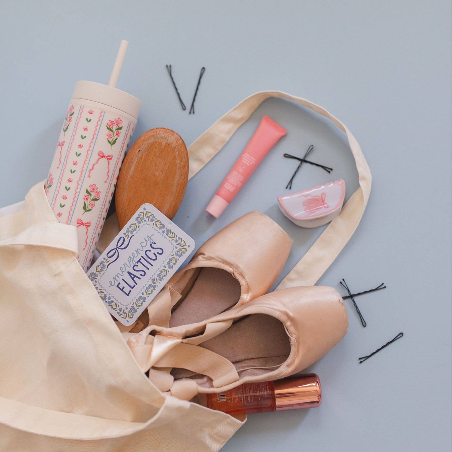 Pippi Post - Emergency Elastics Travel Tin with 20 Hair Ties