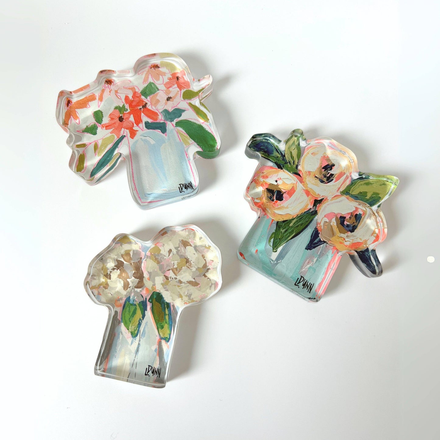 Lauren Dunn - Wildflowers Acrylic Bloom Block: Bitty Block