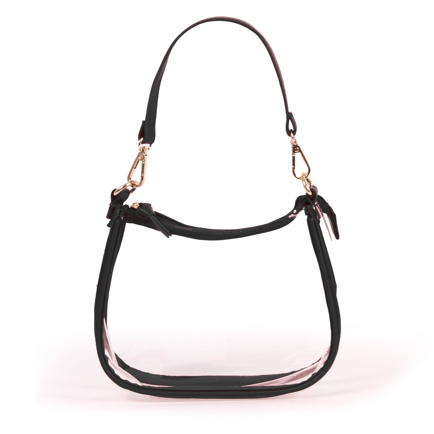 Desden - The Clara Clear Purse by Desden in Black