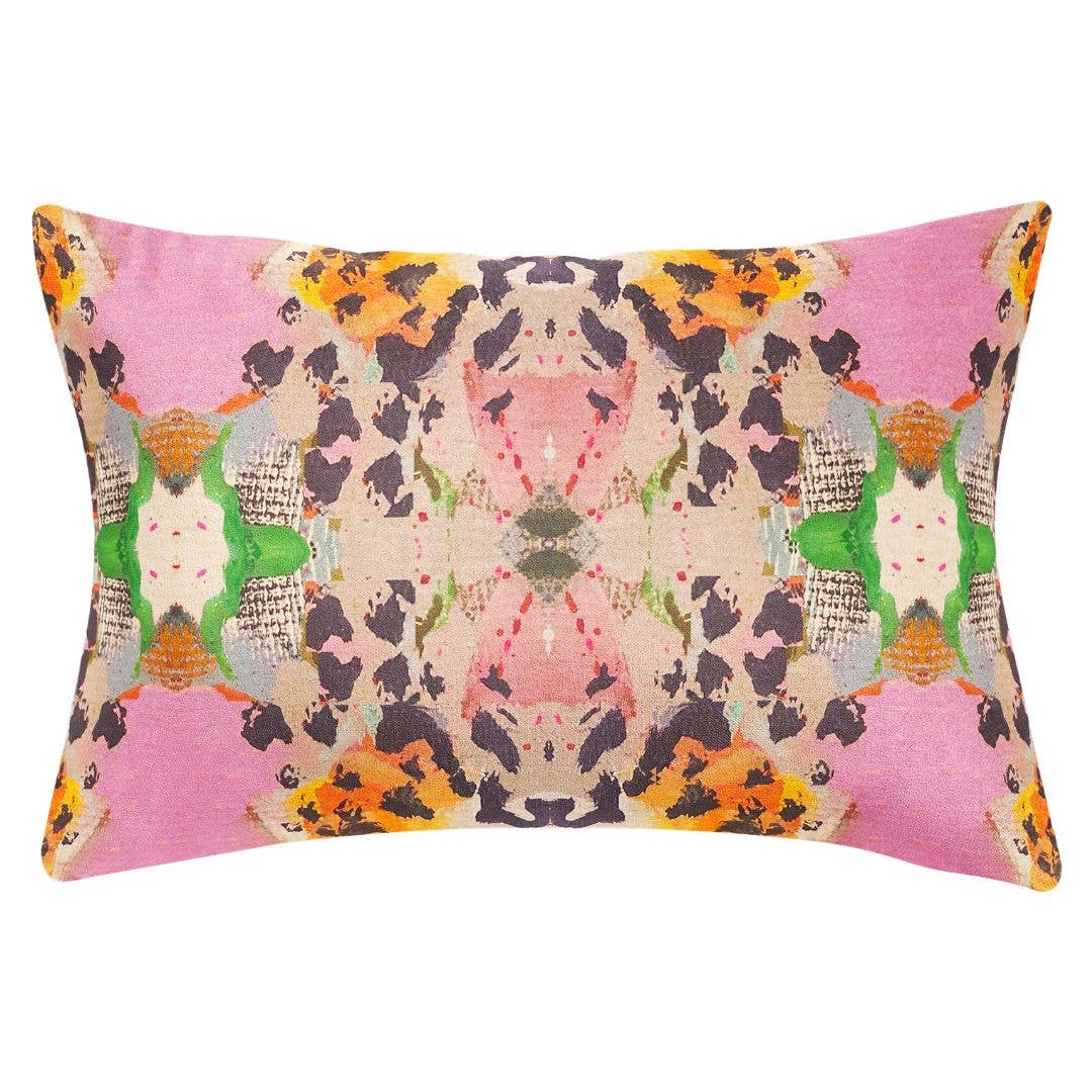 Laura Park Designs - Tiger Lily Decorative Pillow: 22” x 22” Throw Pillow
