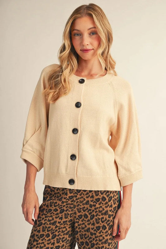 Cream Cardigan