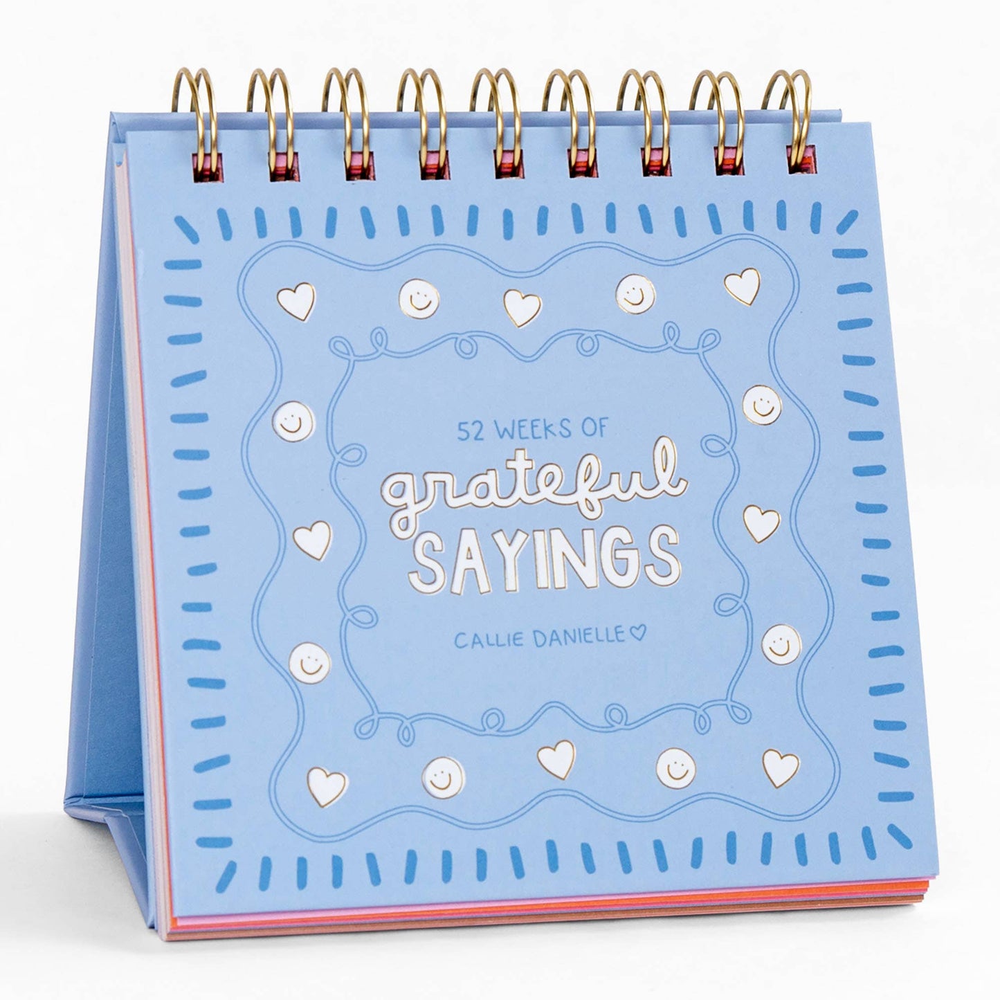 Callie Danielle - 52 Weeks Of Grateful Sayings - Desk Flip Calendar