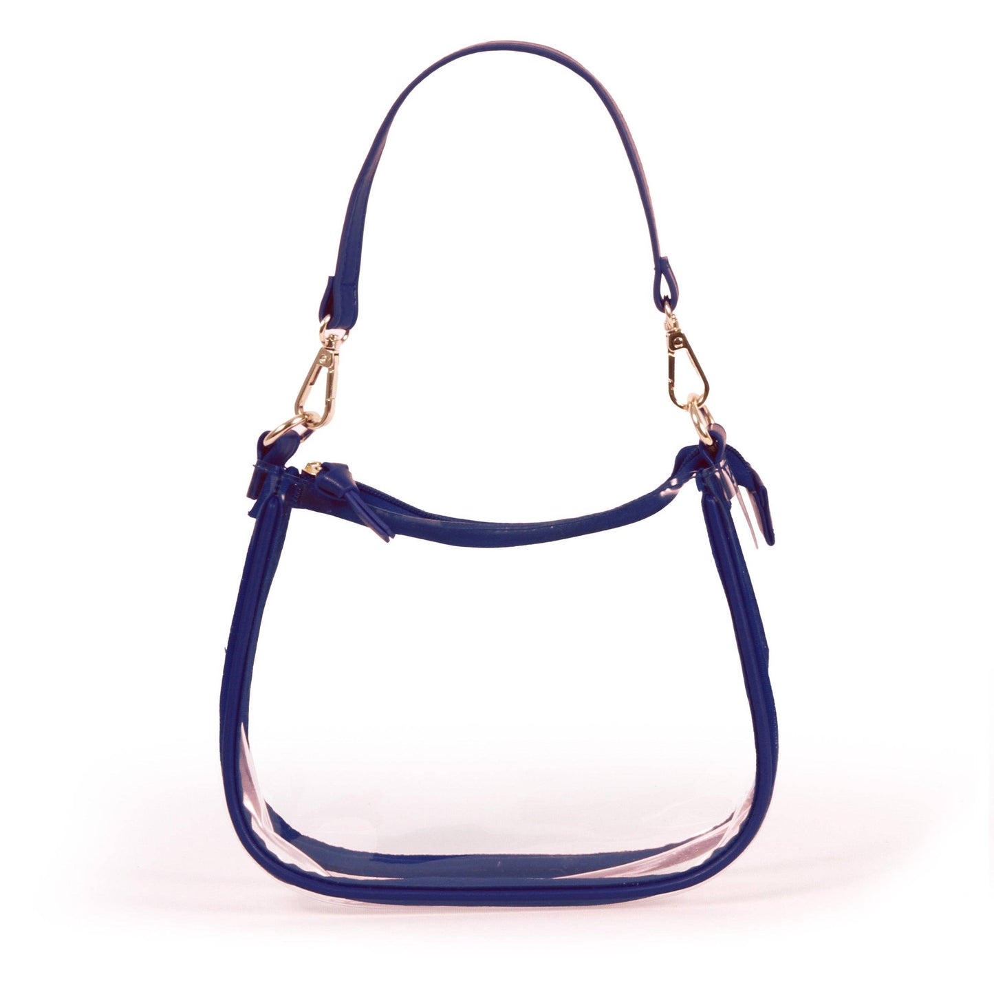 Desden - The Clara Clear Purse by Desden in Navy