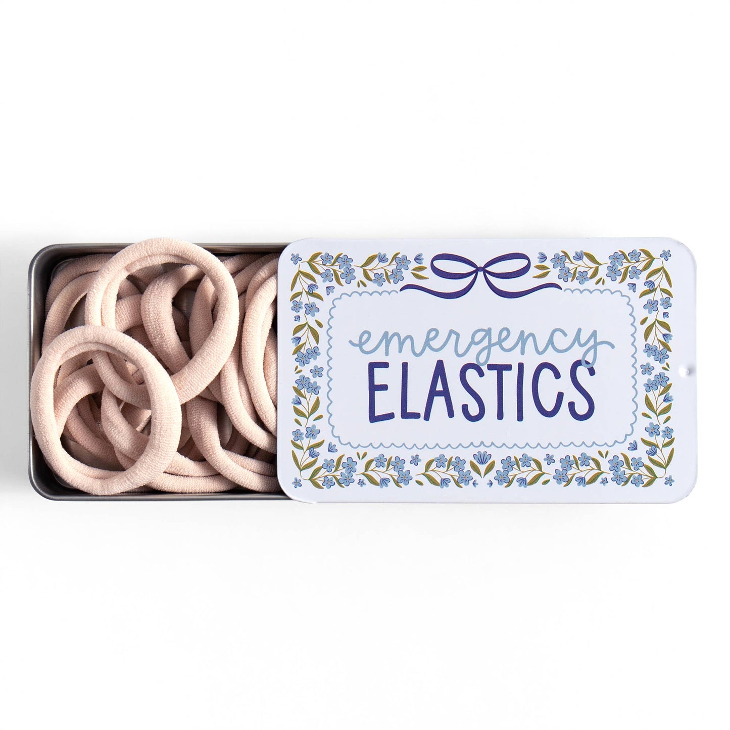 Pippi Post - Emergency Elastics Travel Tin with 20 Hair Ties