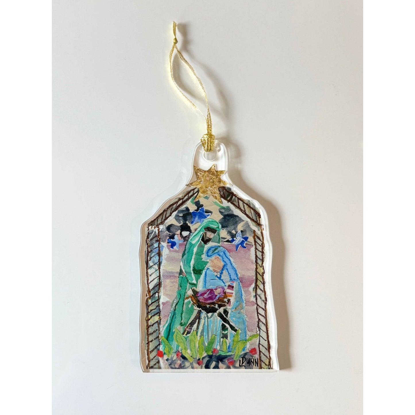 Lauren Dunn - Holy Family Acrylic Ornament