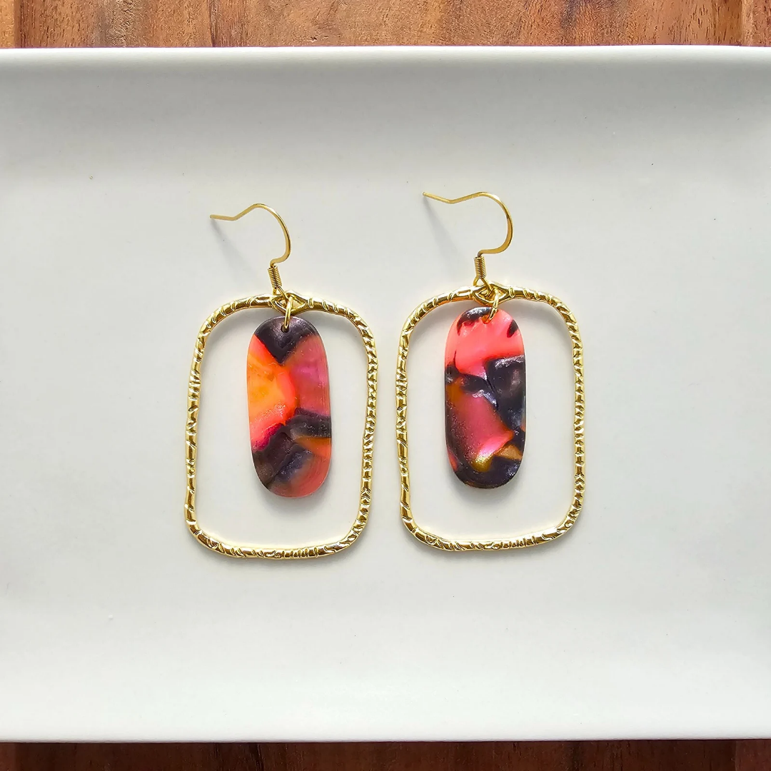 Madison Earrings | Bird of Paradise