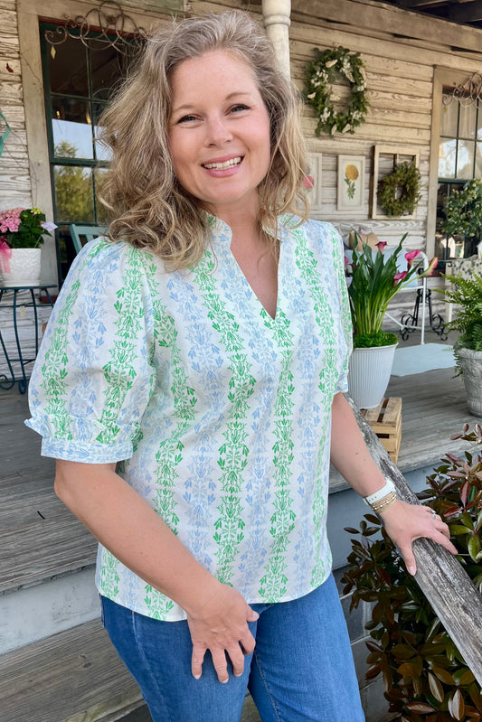 Mary Square Colette Top | Heirloom Vine