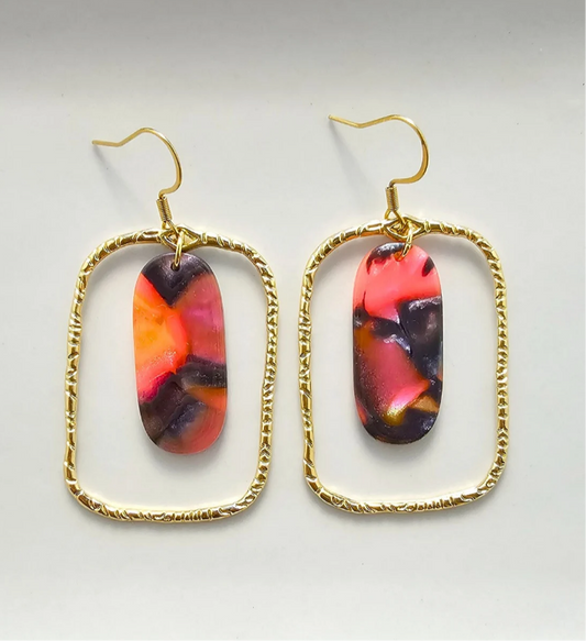 Madison Earrings | Bird of Paradise