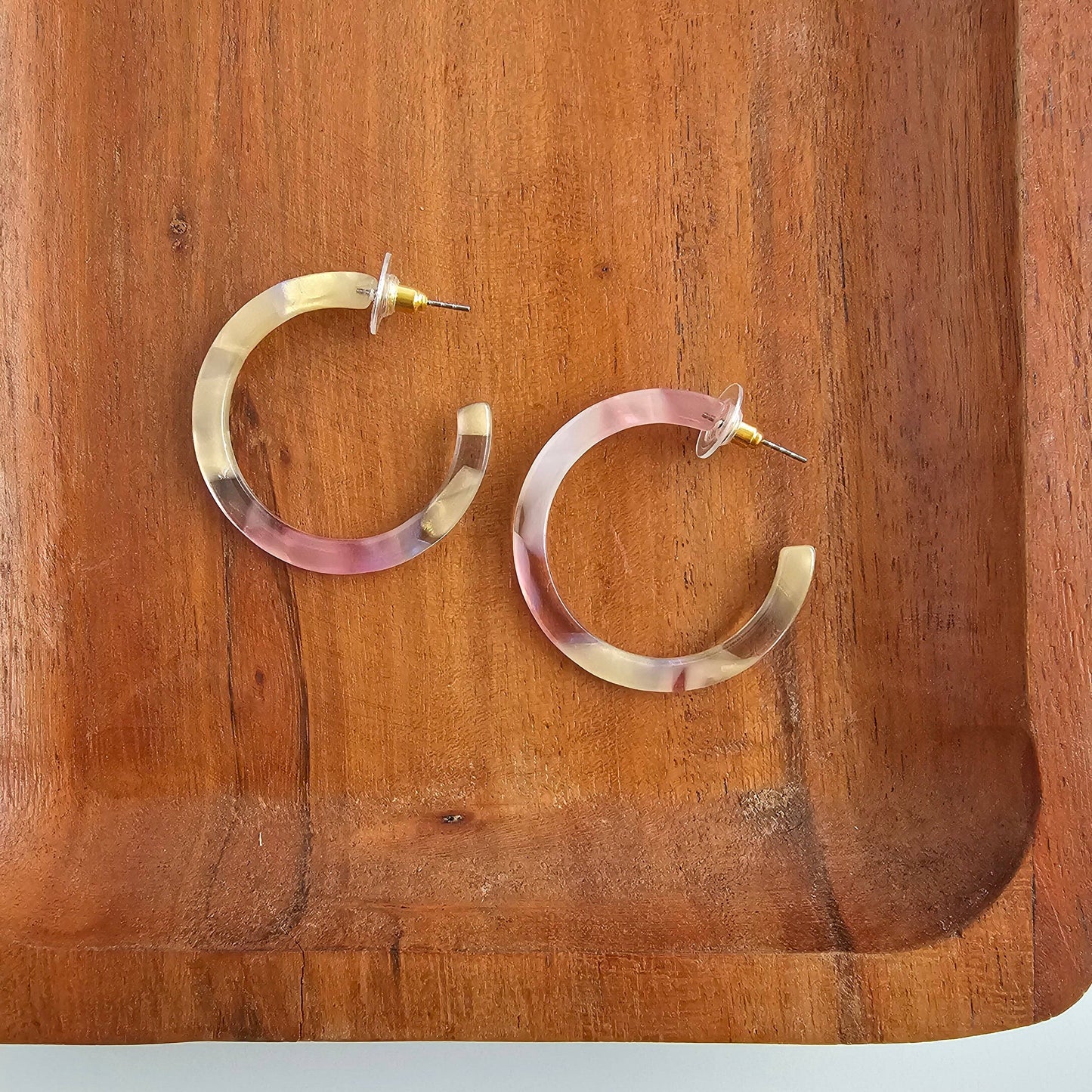 Spiffy & Splendid - Camy Hoops - Spring Spritz // Spring Earrings, Jewelry