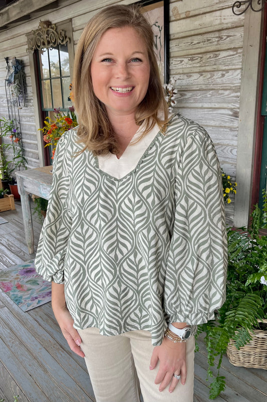 Brooke Top | Sage