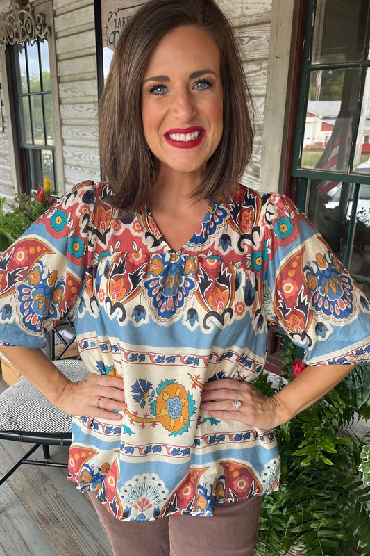 Eliza Boho Top