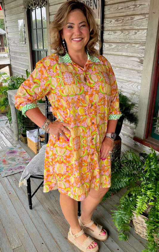 Perfectly Peach Dress {Limited Release} | Mandi Paris Designs