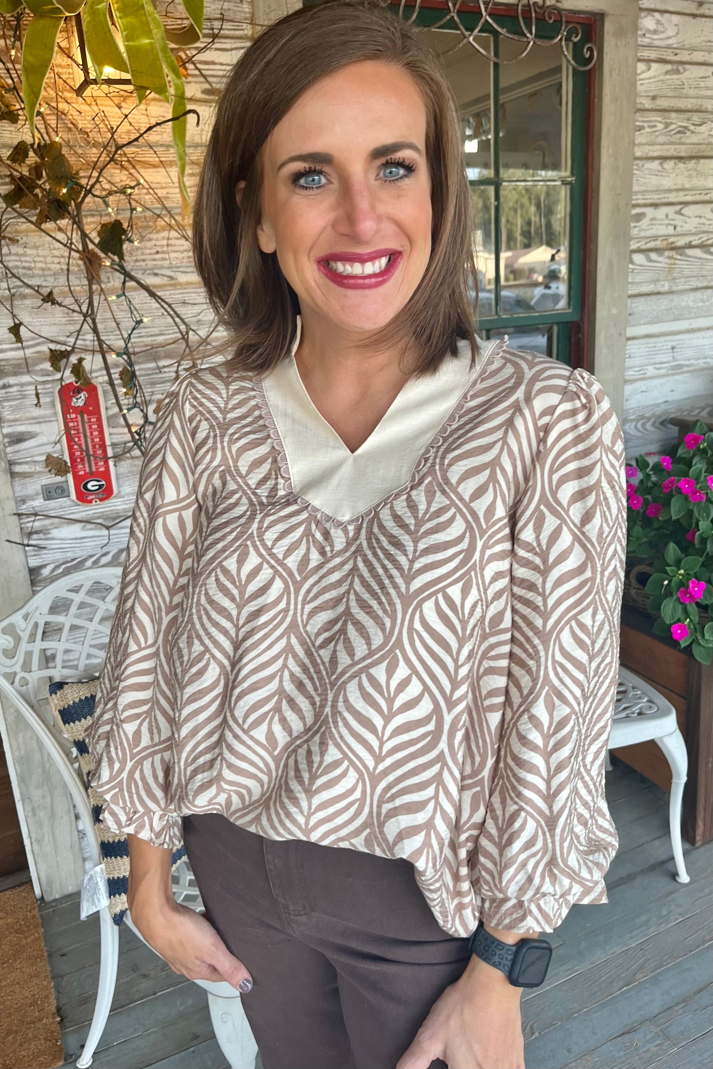 Brooke Top | Taupe