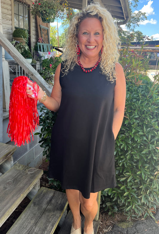 Bailey Shift Dress | Black