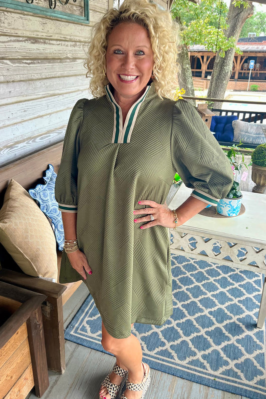 Cara Dress | Olive