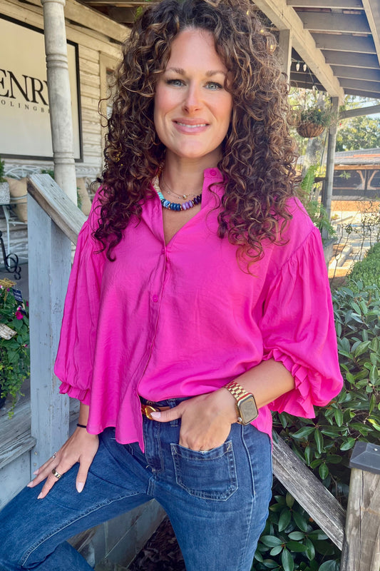 Rosa Button Down Top