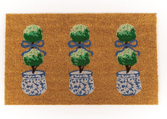 Topiary Door Mat