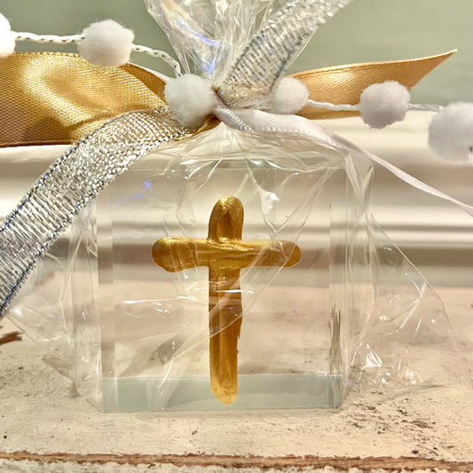 Happies - 2x2 inch Cross *Wrapped*