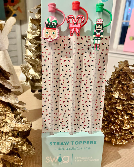 SWiG Straws and Toppers | Sugar Plum Soldiers
