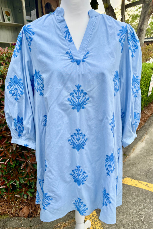 Savannah Embroidered Dress