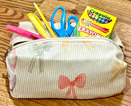 Rainbow Ribbon Pouch | Medium