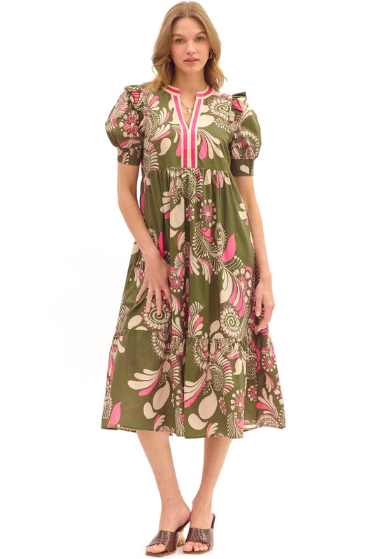 Sienna Petal Dress | S-2X