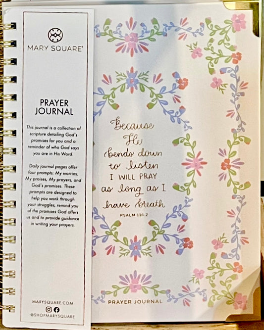 Mary Square Prayer Journal | I Will Pray
