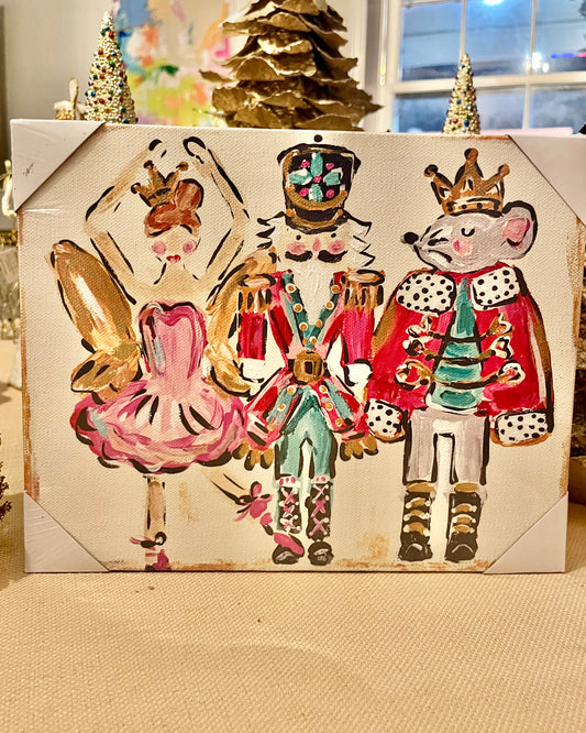 Glory Haus Nutcracker Canvas