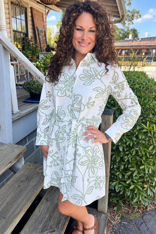 Mary Square Sarah Lacecap Dress