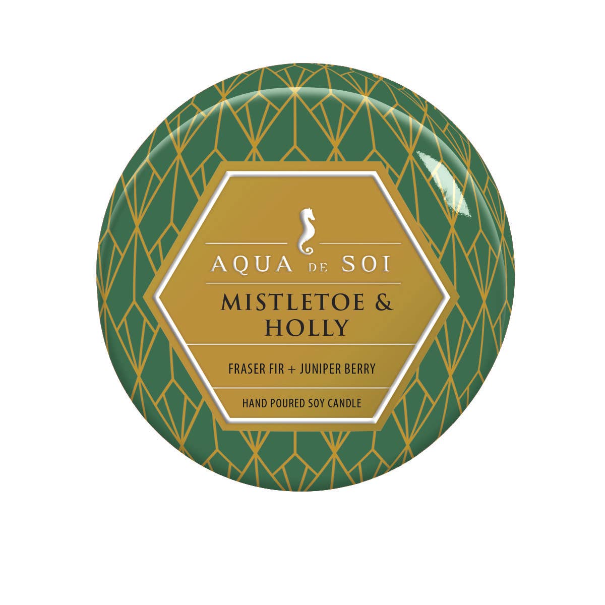The SOi Company - Mistletoe & Holly LE 4oz Aqua De SOi Candle Tin