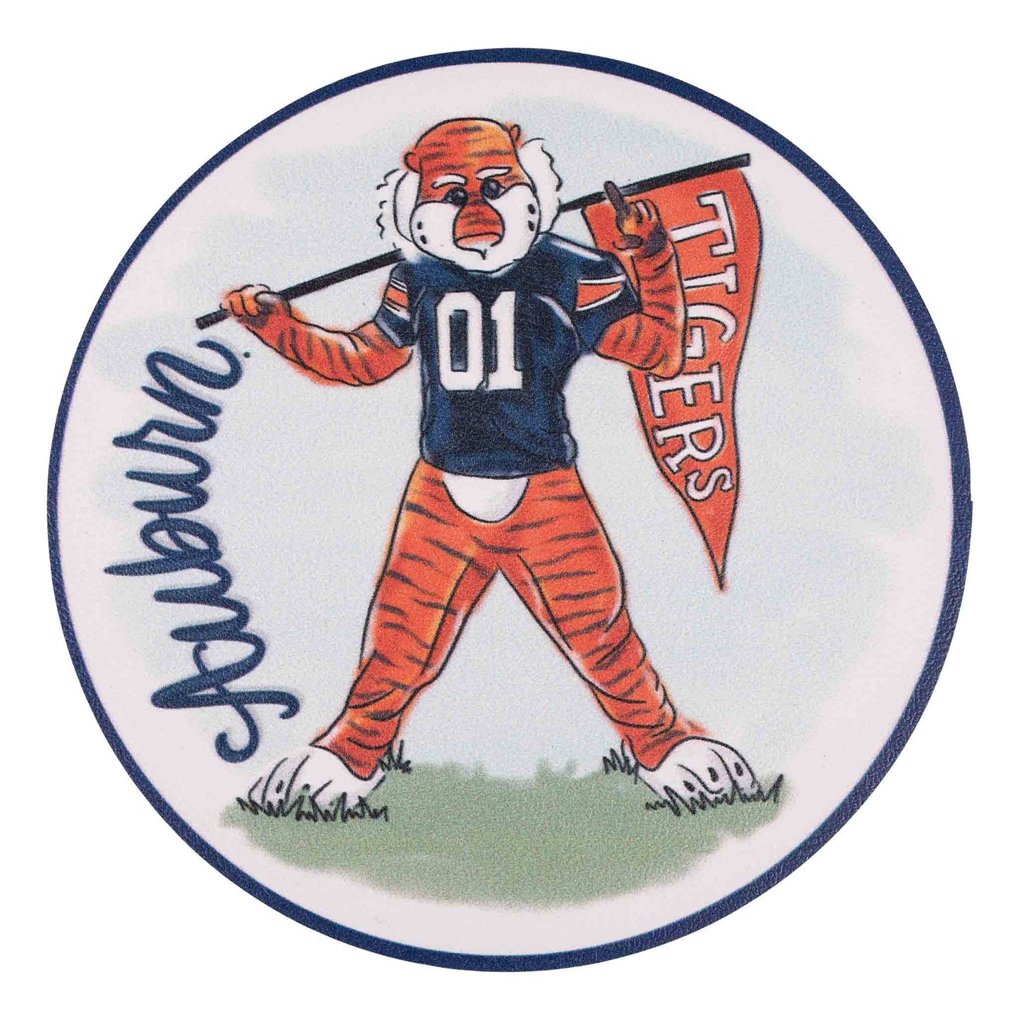 Glory Haus - Auburn Mascot Coaster Set/4