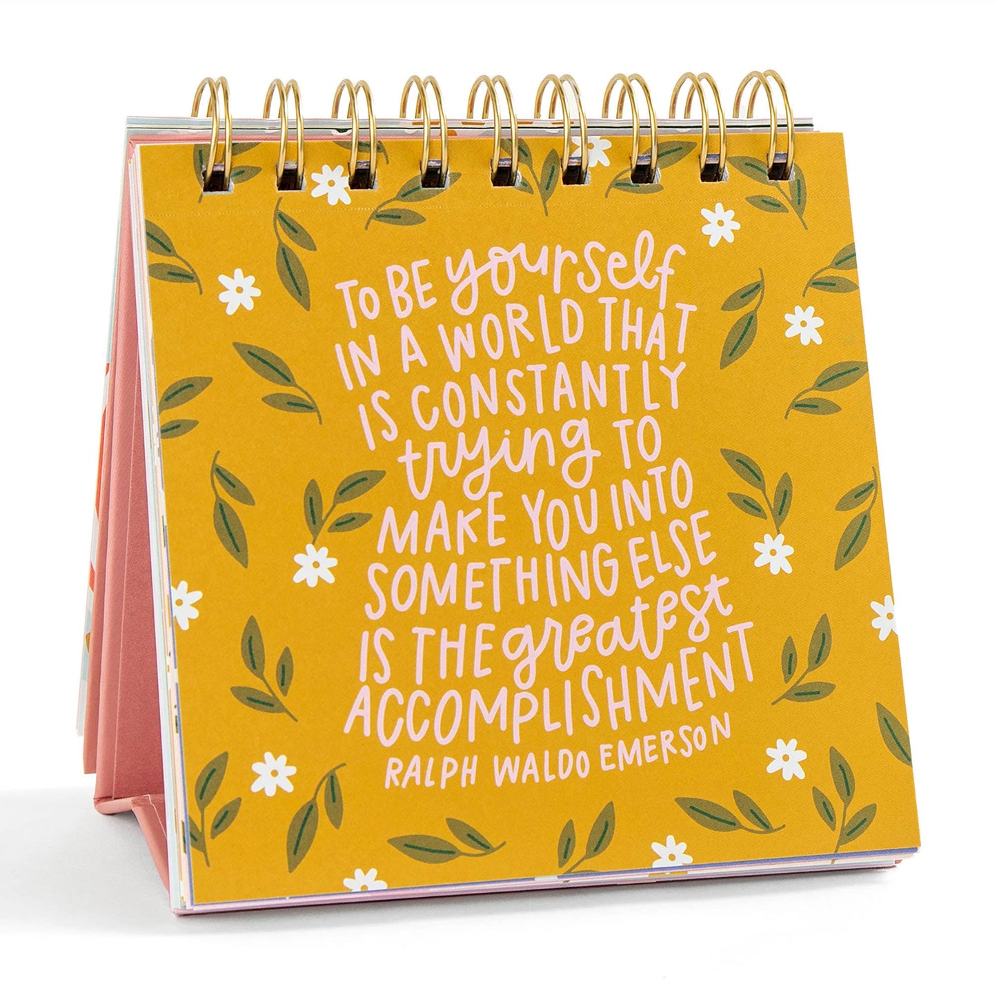 Pippi Post - 52 Weeks of Happy Quotes - Desk Flip Calendar