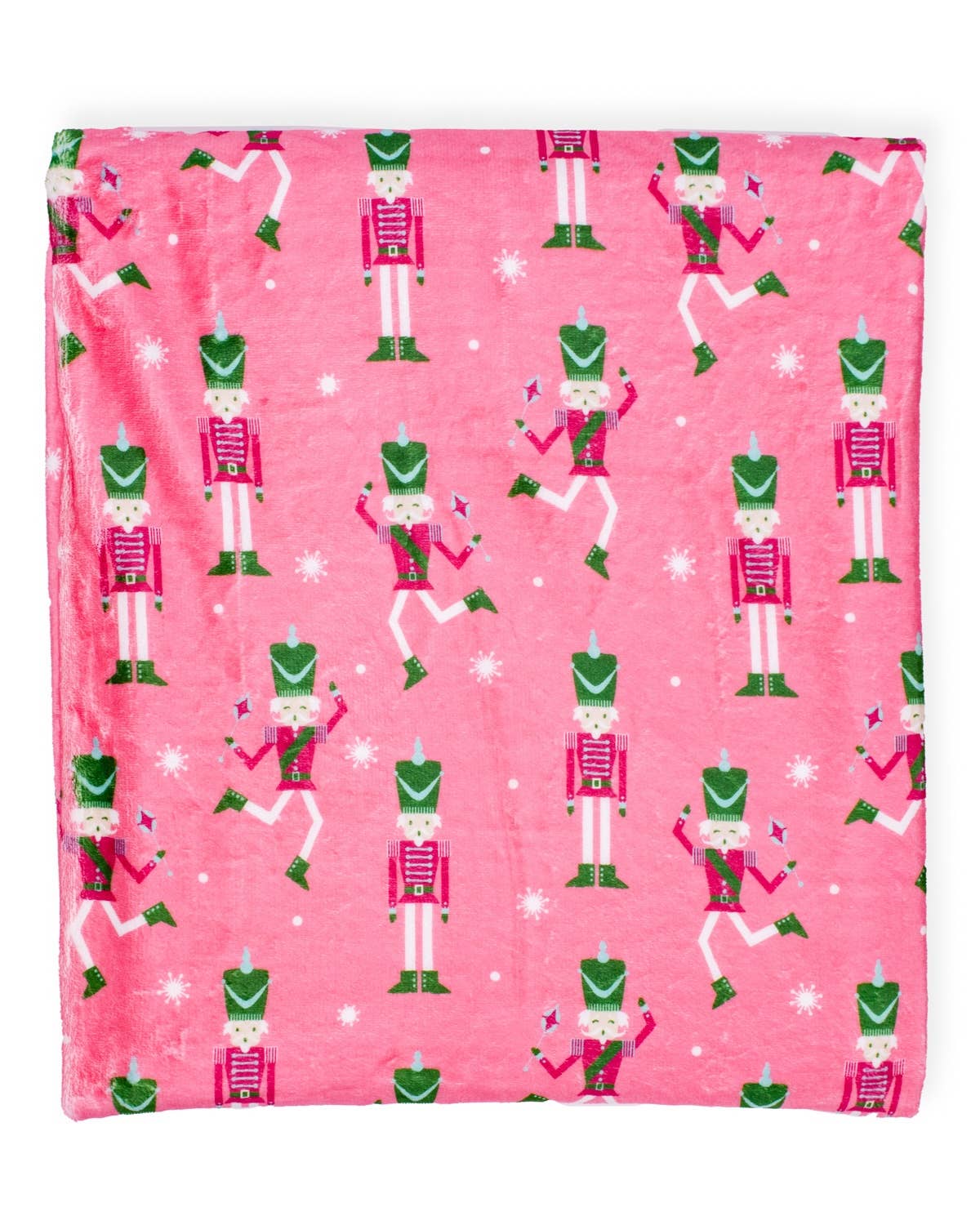 The Royal Standard - Nutcracker Cutie Throw   Pink/Multi   50x60
