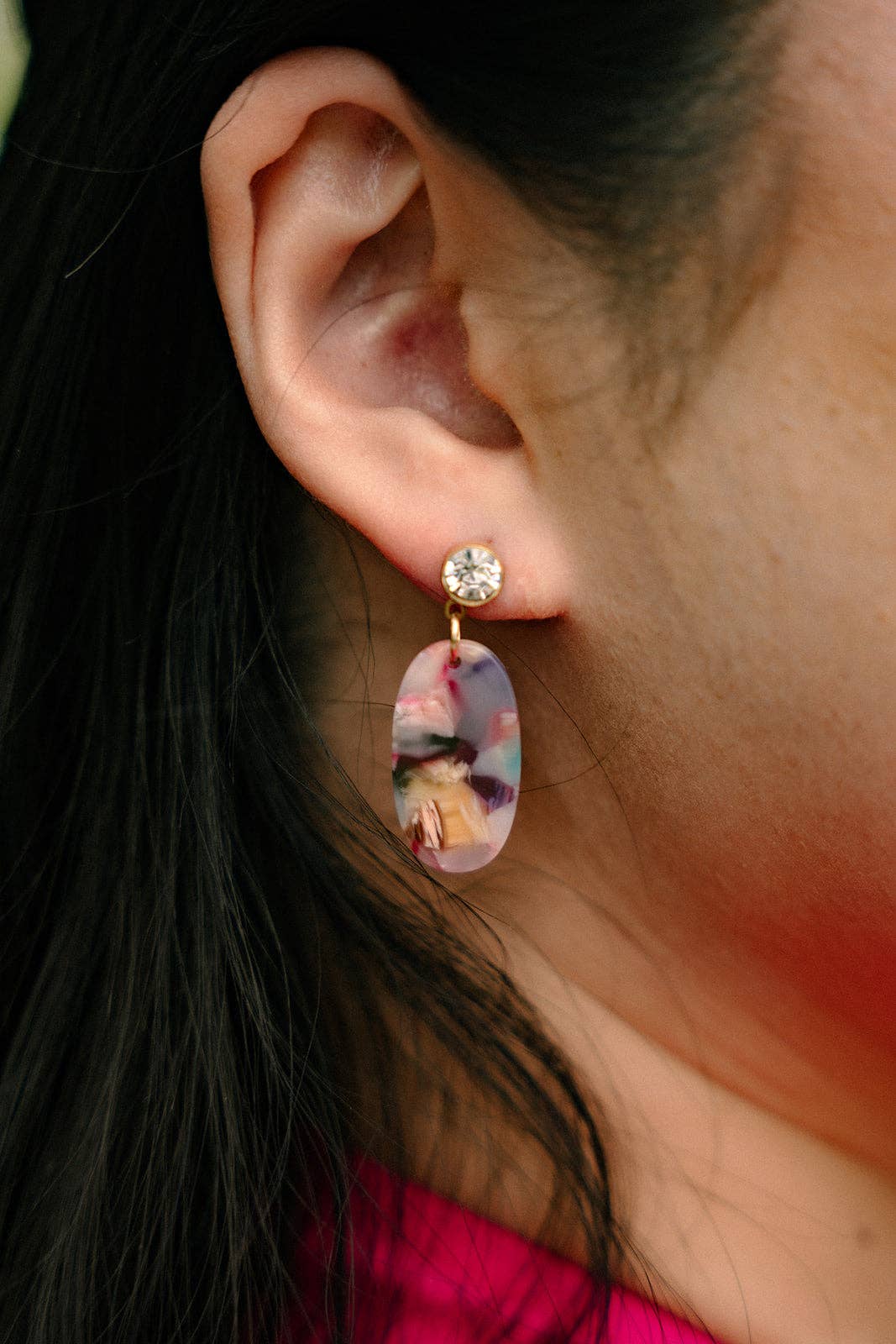 Spiffy & Splendid - Lucy Earrings - Mosaic // Summer Spring Jewelry