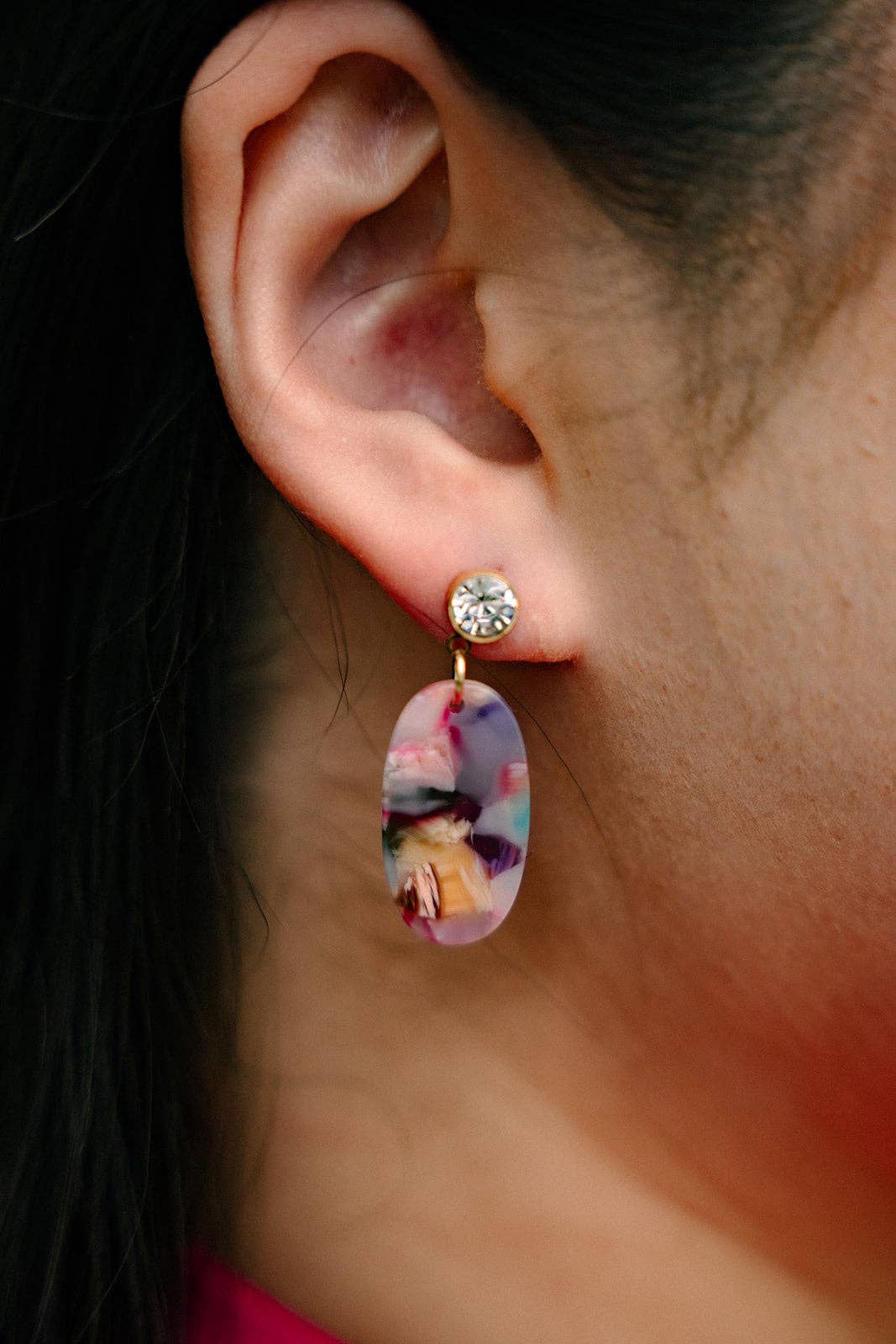 Spiffy & Splendid - Lucy Earrings - Mosaic // Summer Spring Jewelry
