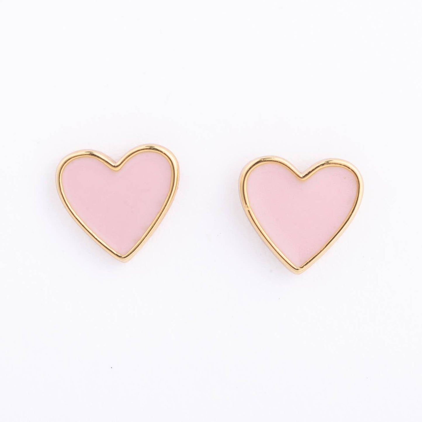 Michelle McDowell - Earrings Pink Hearts