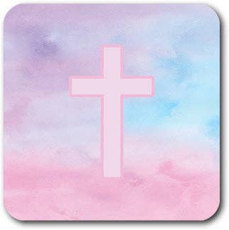 Tap To Pray - Tap To Pray® Magnets: Cotton Candy + Cross