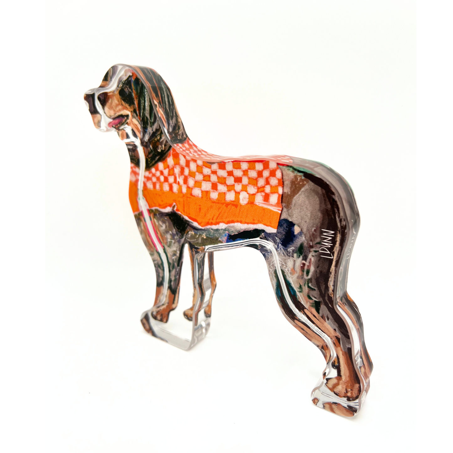 Lauren Dunn - TENNESSEE GAMEDAY ACRYLIC BULLDOG: Bitty