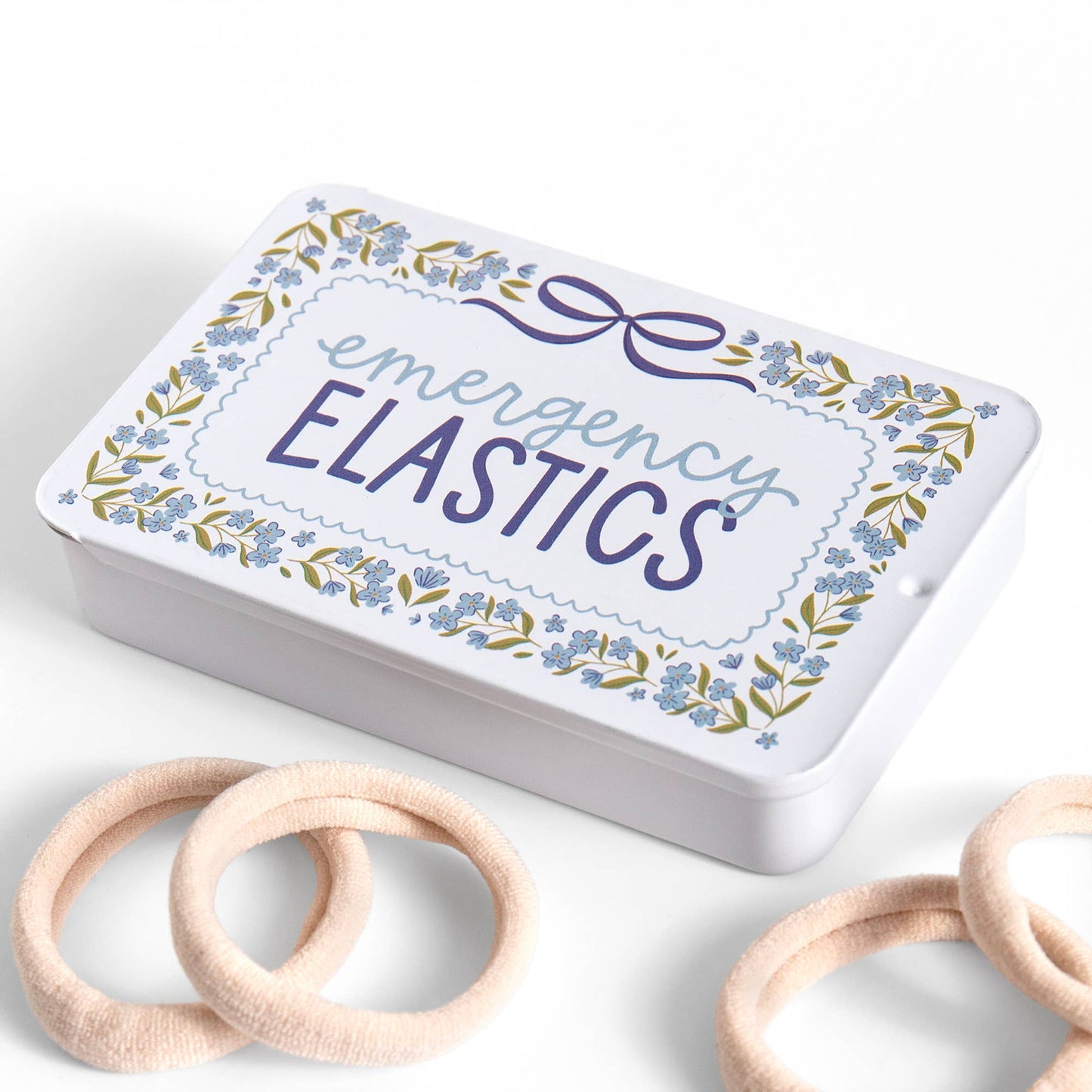 Pippi Post - Emergency Elastics Travel Tin with 20 Hair Ties