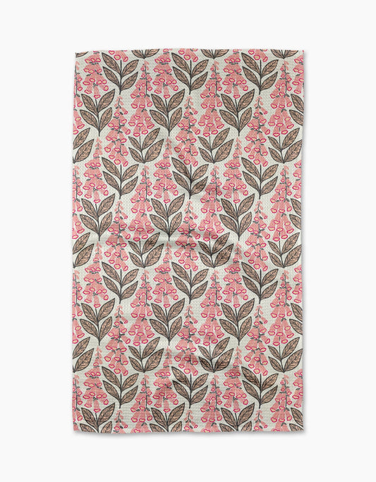 Geometry - Foxglove Finery Tea Towel
