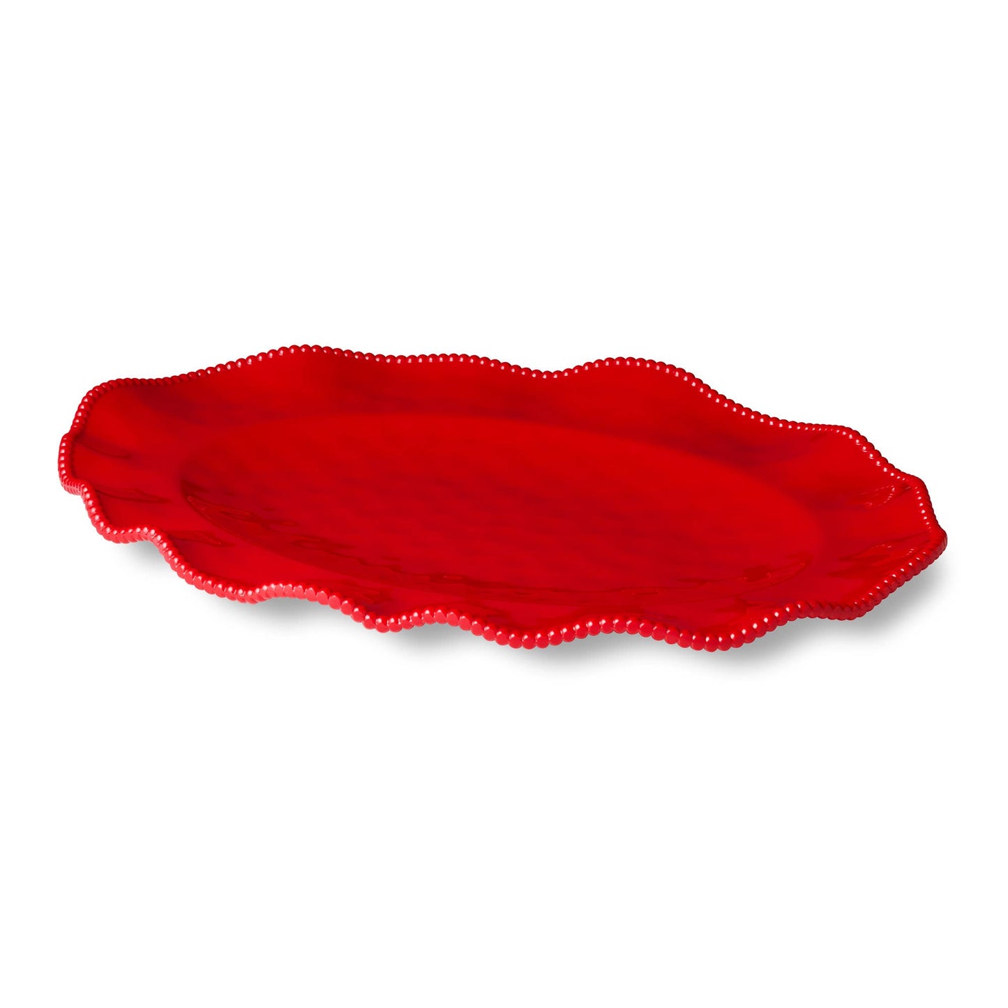 Melamine Oval Platter | White or Red